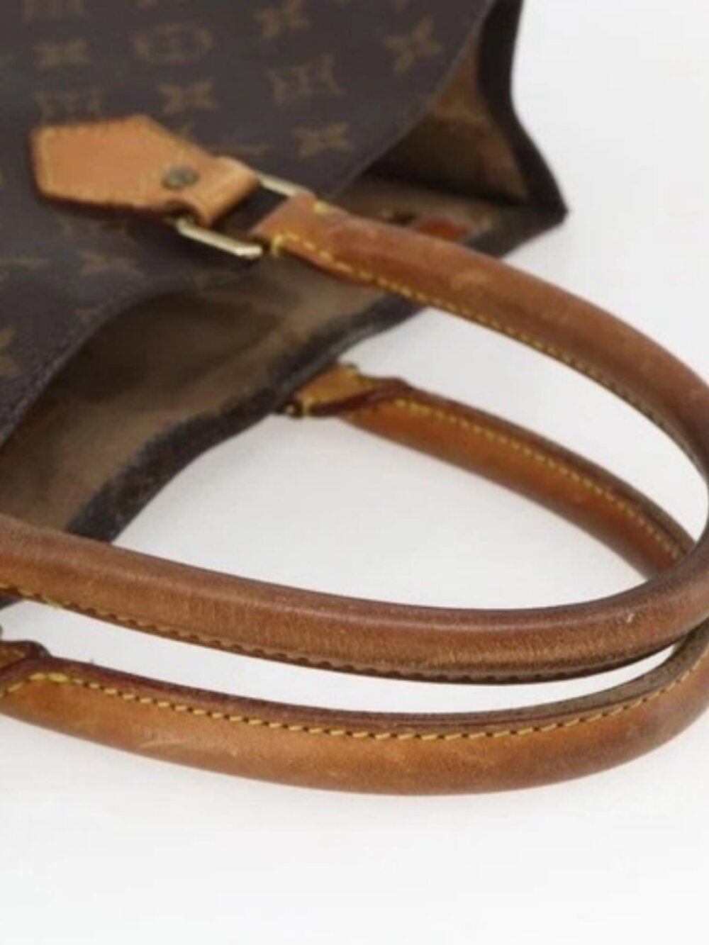 LOUIS VUITTON Monogram Sac Plat Hand Bag - Picture 7 of 16